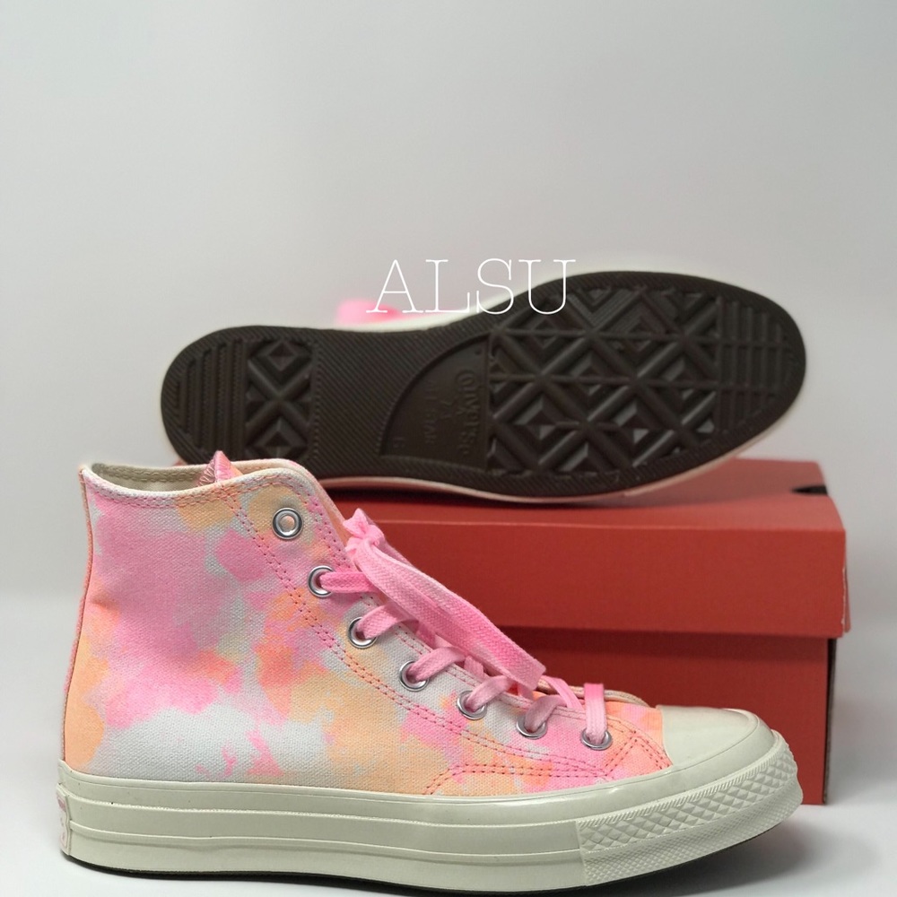 Converse Chuck 70 HI 90S Pink Melon 🍉 W AUTHENTIC - Picture 4 of 8